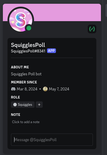 Squiggles Poll Bot